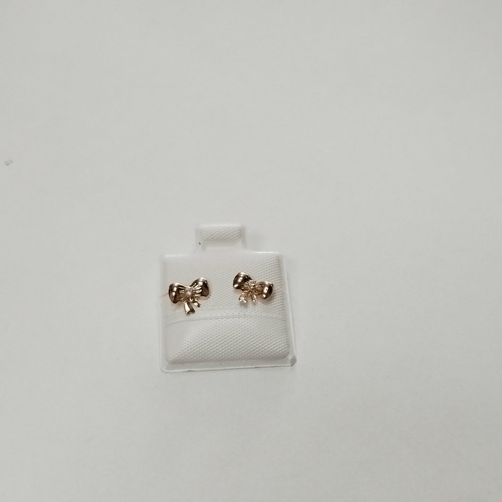 BROQUELES BROQUEL FIG MOÑO C CIRCONIA 14K 0.2441 GR (NUEVO)