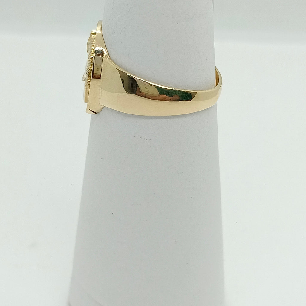 ANILLOS CABALLERO ORO 14K 1.6 (NUEVO)