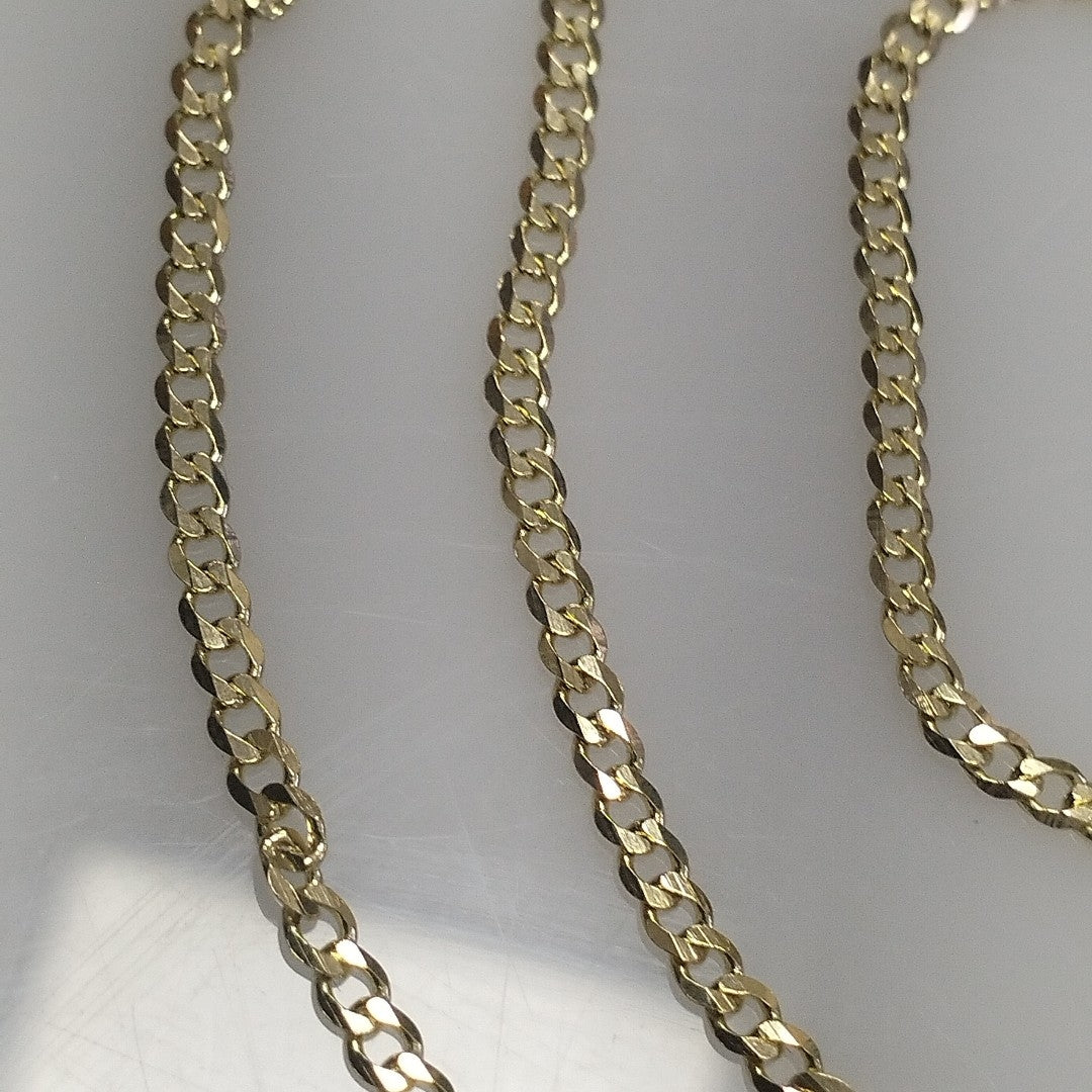 CADENA BARBADA 14K 60 CM 6 GR (NUEVO)