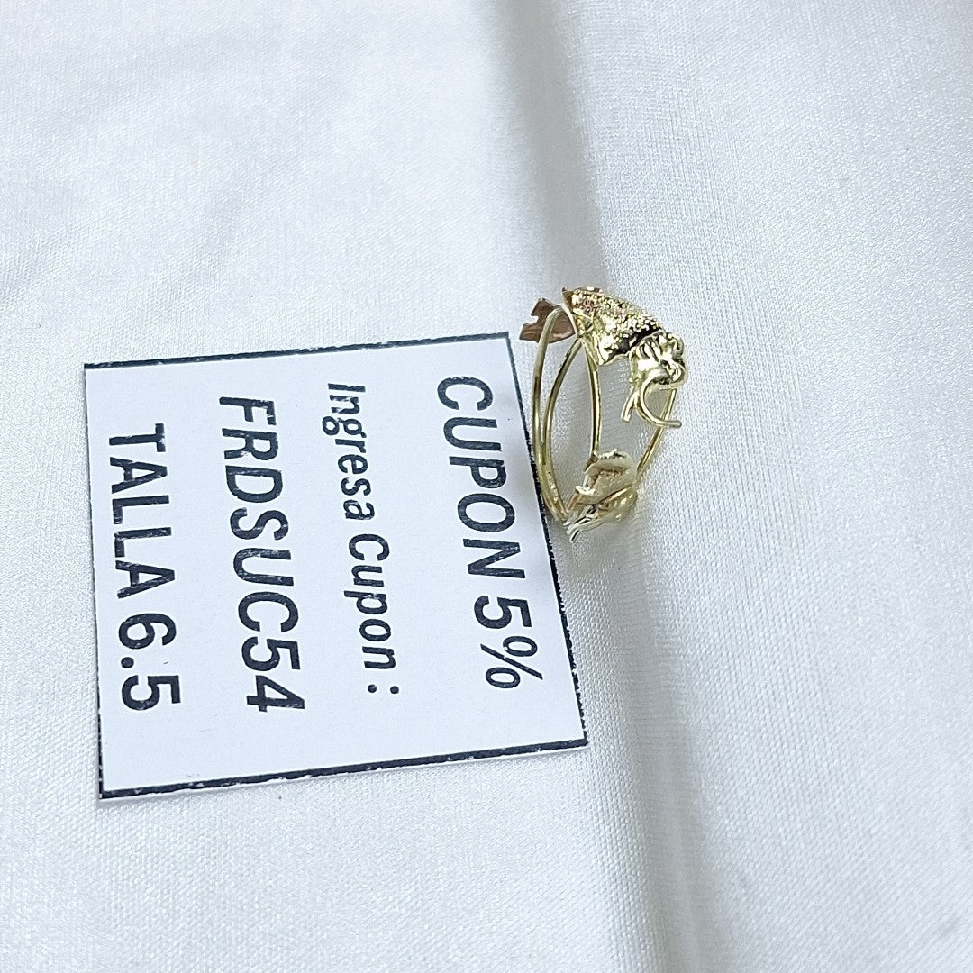 ANILLO ORO 14 K 1,20 GRMS (SEMINUEVO)