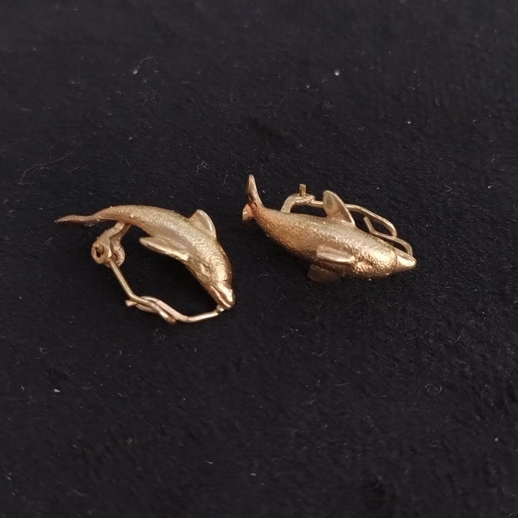 ARETES PAR ORO 10 K 3.7 GRMS (SEMINUEVO)