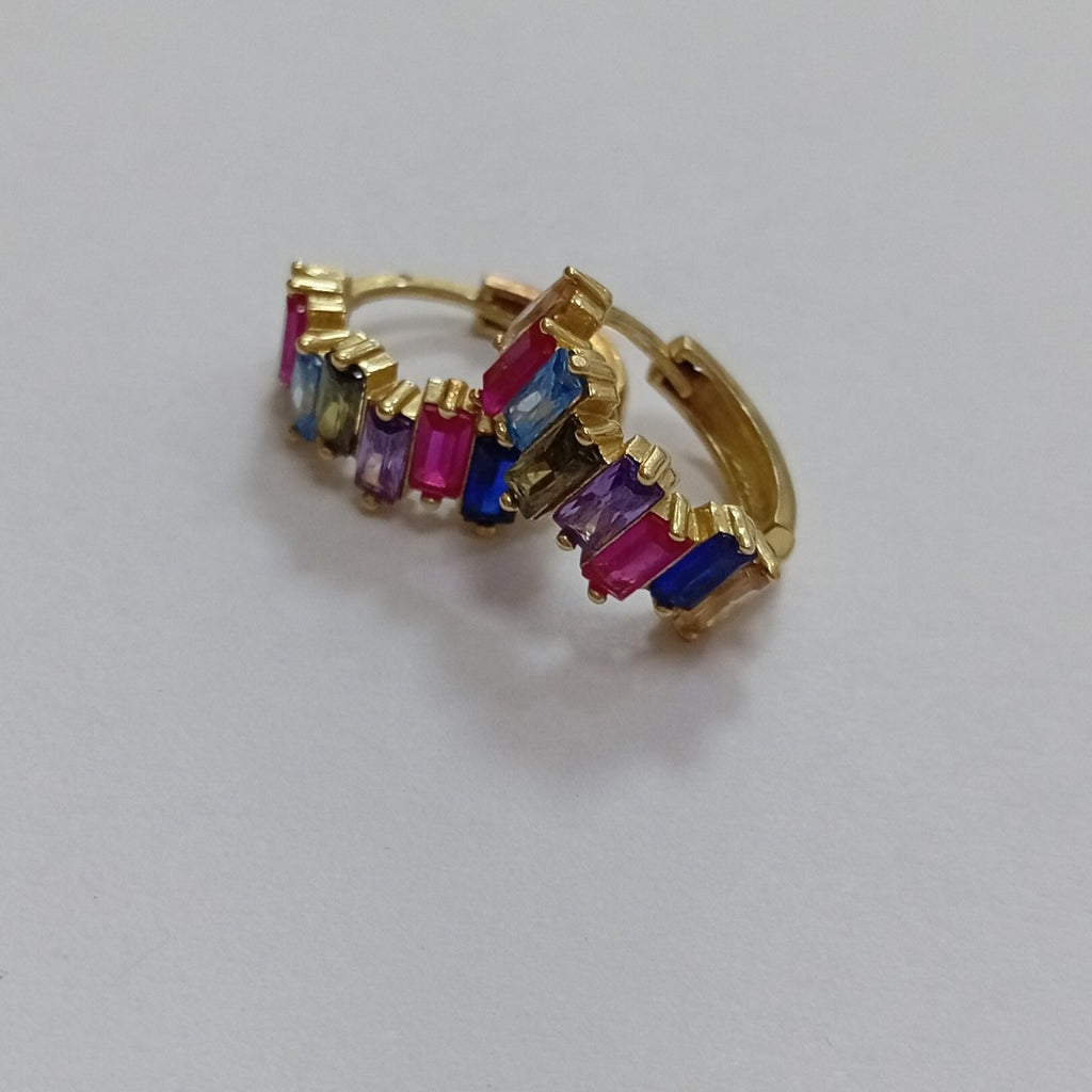 ARRACADAS PAR ORO 14 K 3,10 GRMS (SEMINUEVO)