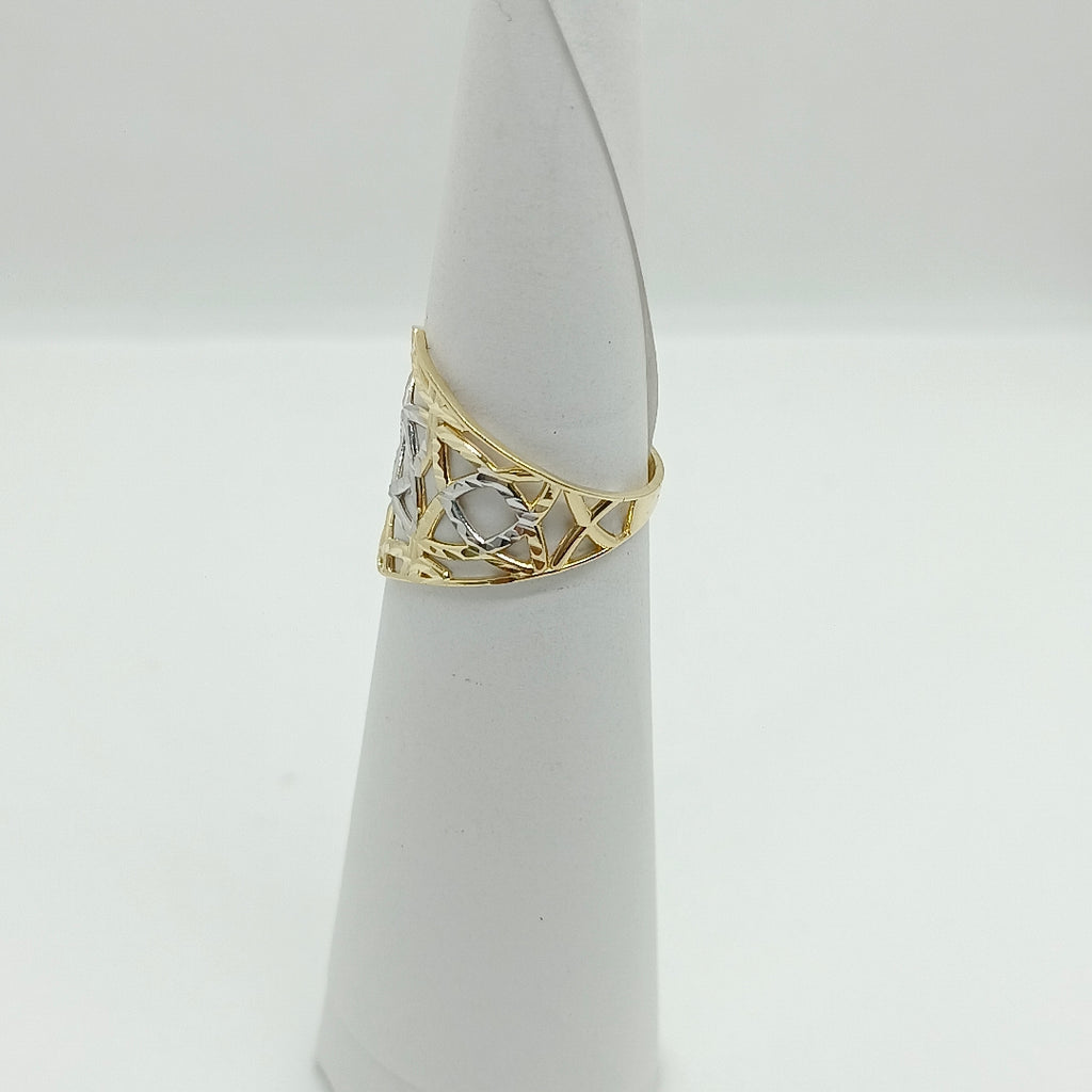 ANILLOS CON ESTRELLA CELTA 14K TALLA 6.5 2.2 GR (NUEVO)