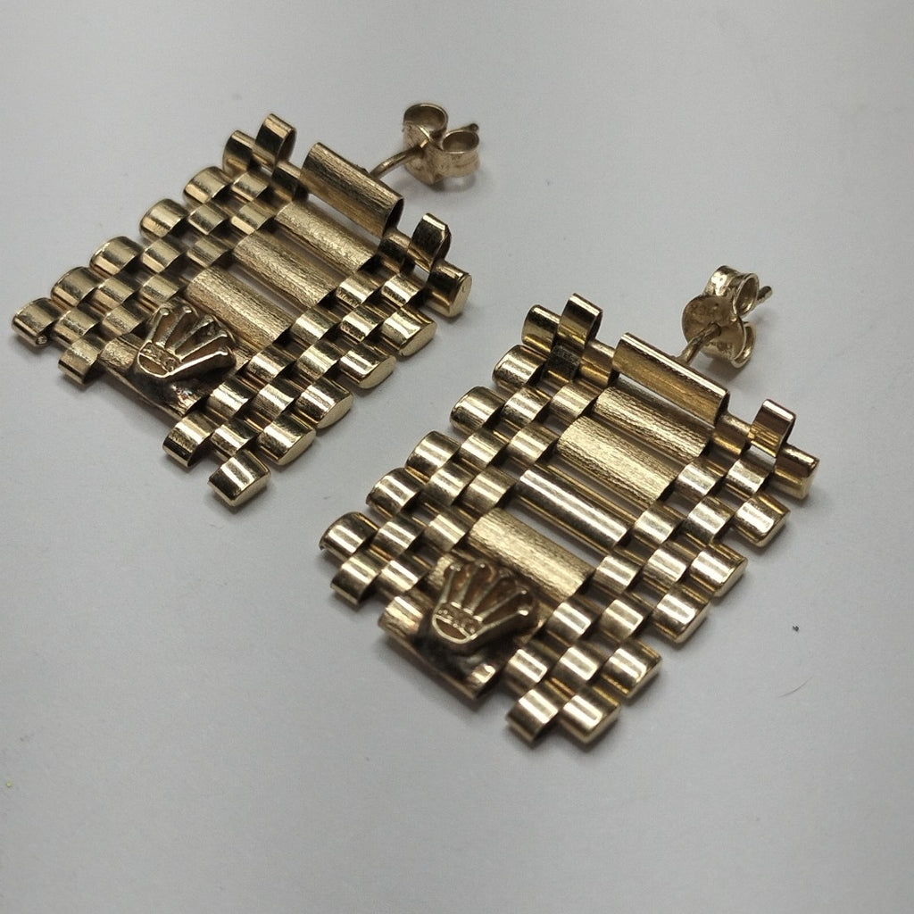 BROQUELES PAR ORO 14 K 6.2 GRMS (SEMINUEVO)