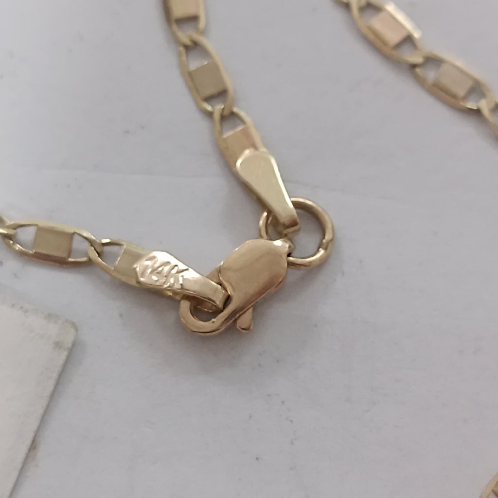 CADENA ESPEJO 14K 60 CM 5.5 GR (NUEVO)