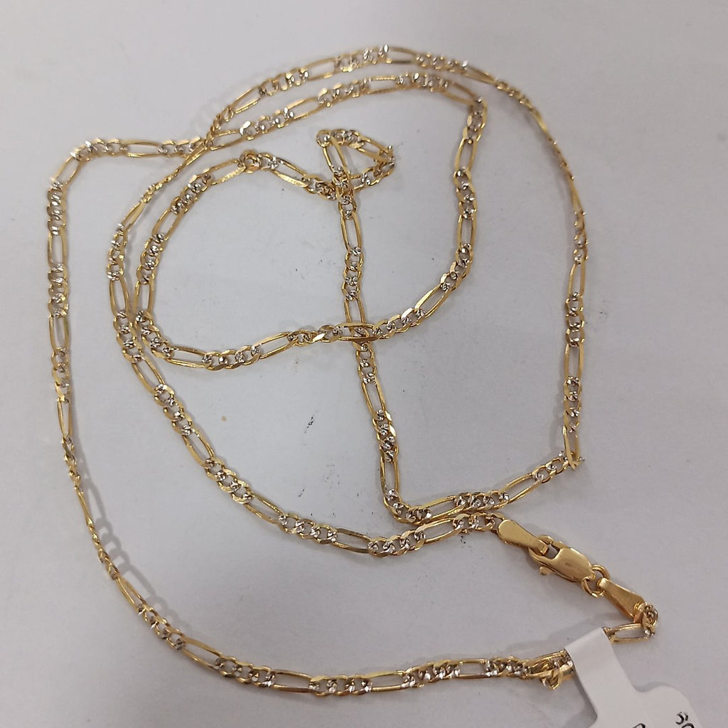 CADENA 3X1 DIAMANTADA 14K 60 CM 5.1 GR (NUEVO)