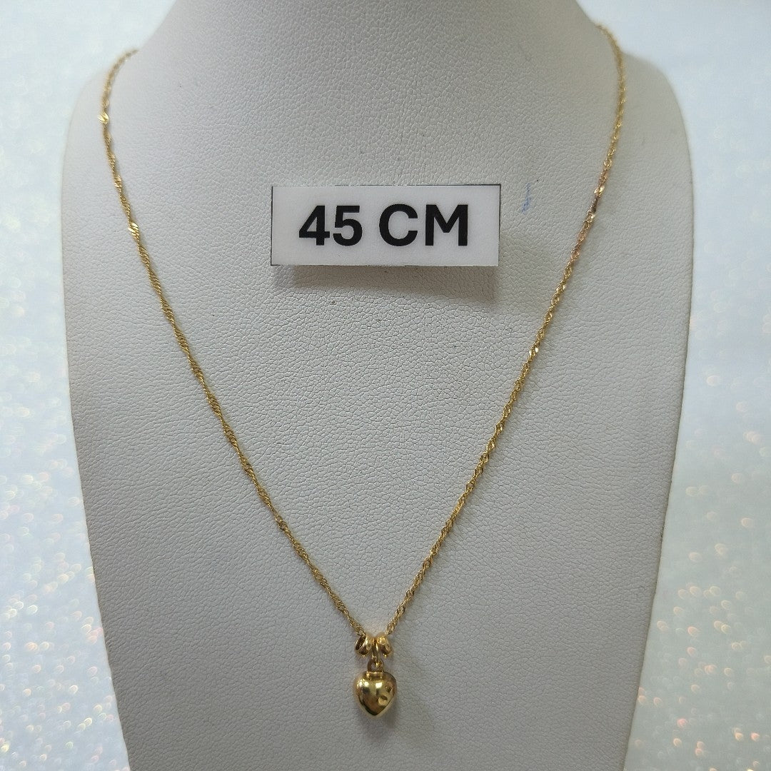 CADENA,DIJE ORO 10 K 1,30 GRMS (SEMINUEVO)
