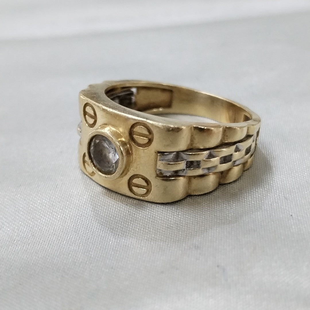 ANILLO ORO 10 K 7.3 GRMS (SEMINUEVO)