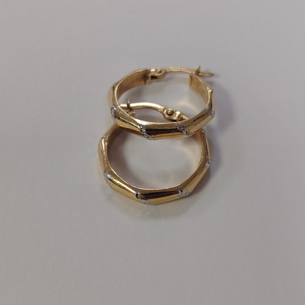 ARETES PAR ORO 14 K 1.4 GRMS (SEMINUEVO)