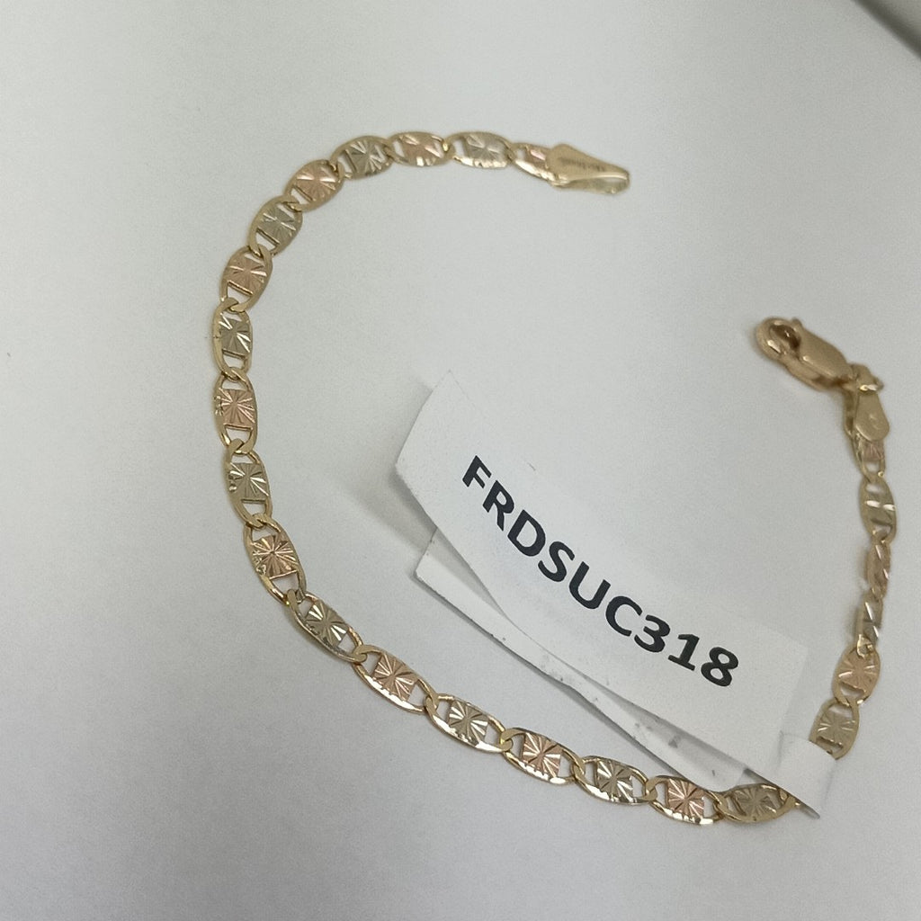 PULSERA GUCHI 14K 18 CM 2.9 GR (NUEVO)