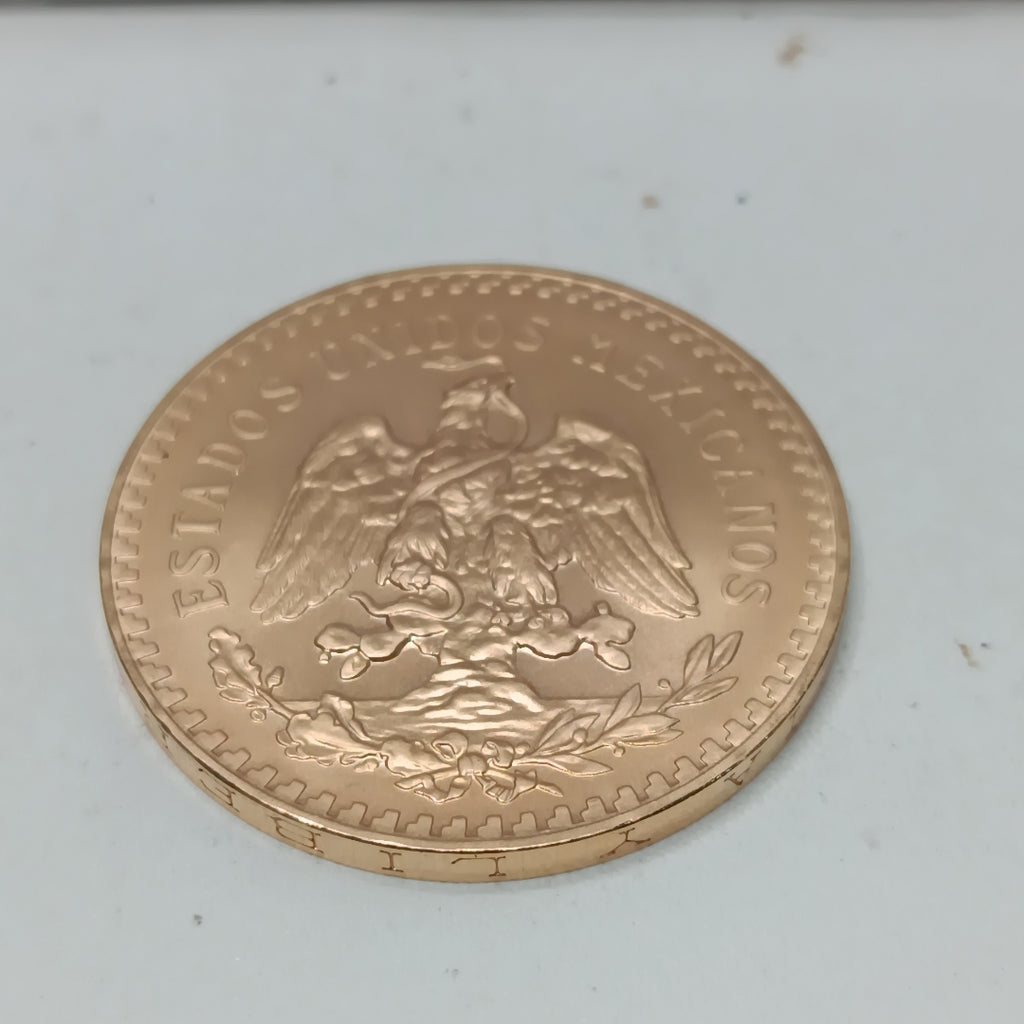K1 41.6 GRMS 21 K IDENTIFICACIÓN MONEDA NOMINATIVA MONEDAS PESOS 50 PESOS (SEMINUEVO)