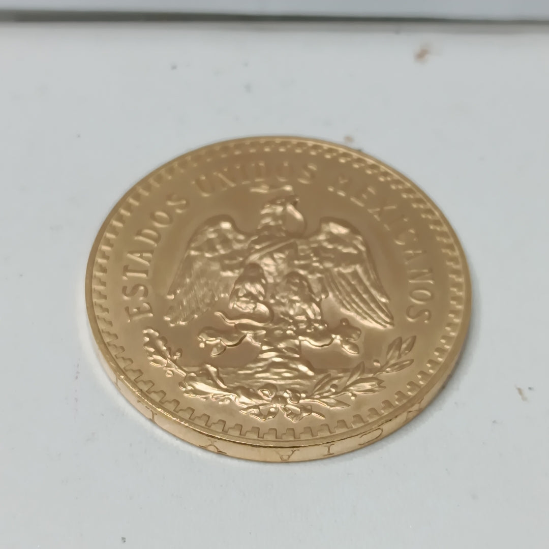 K1 41.6 GRMS 21 K IDENTIFICACIÓN MONEDA NOMINATIVA MONEDAS PESOS 50 PESOS (SEMINUEVO)