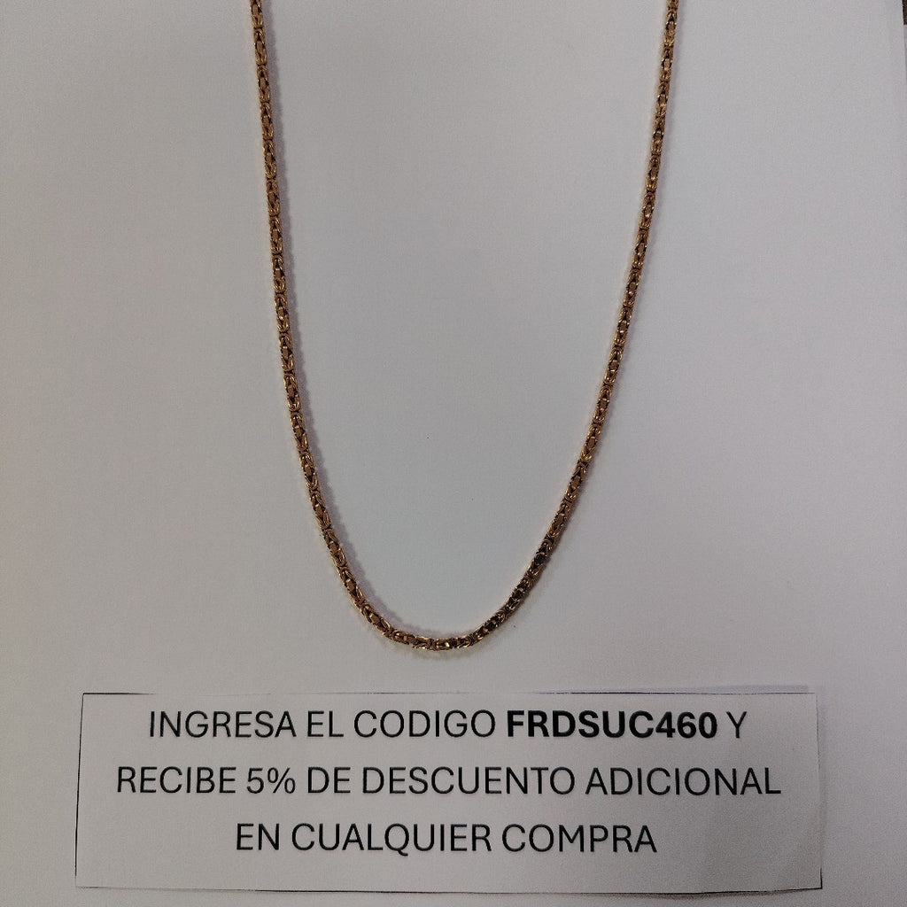 CADENA ORO 14 K 31 GRMS (SEMINUEVO)
