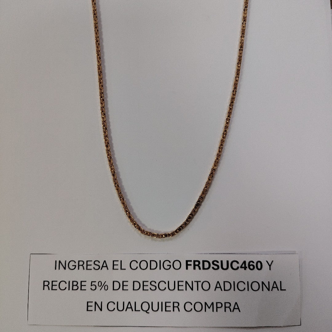 CADENA ORO 14 K 31 GRMS (SEMINUEVO)