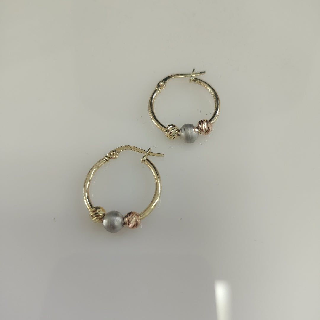 ARRACADAS ORO 14K 1.6 (NUEVO)