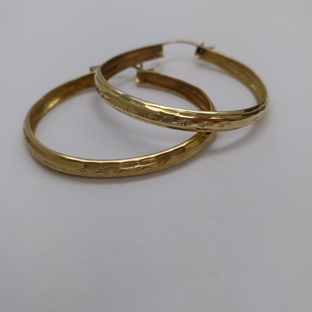 ARRACADAS PAR ORO 10 K 6.2 GRMS (SEMINUEVO)