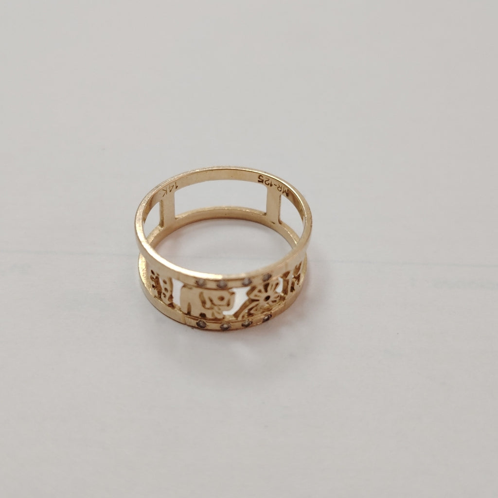 ARGOLLA ORO 14 K 3,80 GRMS (SEMINUEVO)