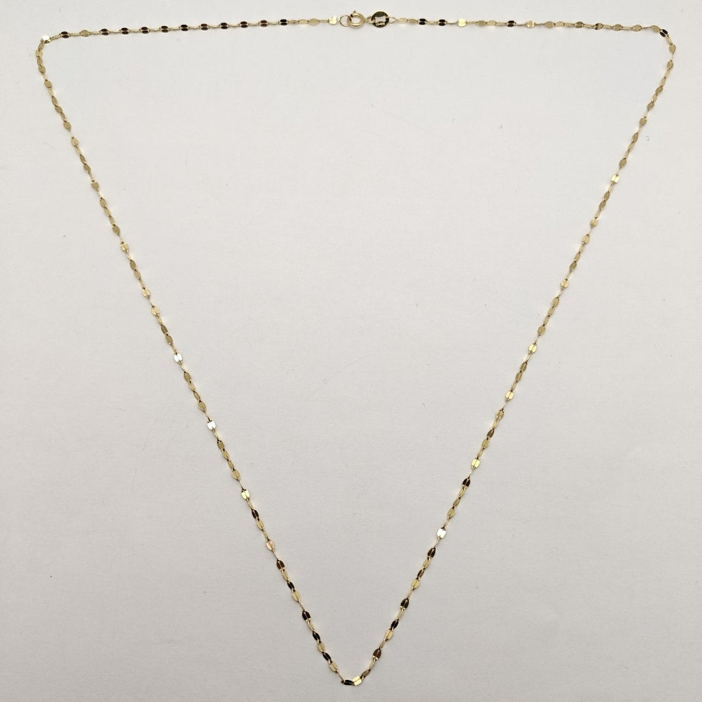 CADENA ORO 14 K 1,30 GRMS (SEMINUEVO)