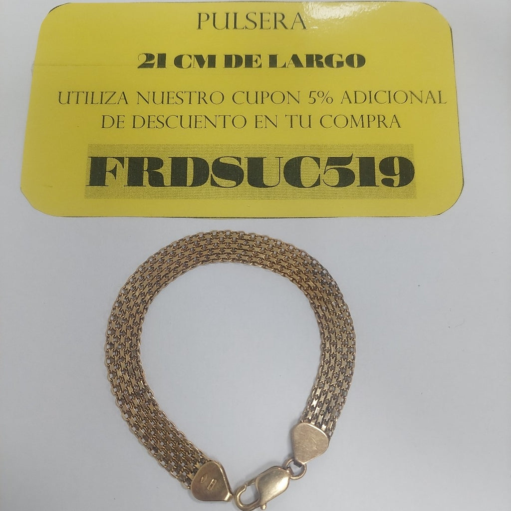 PULSERA ORO 18 K 12.9 GRMS (SEMINUEVO)