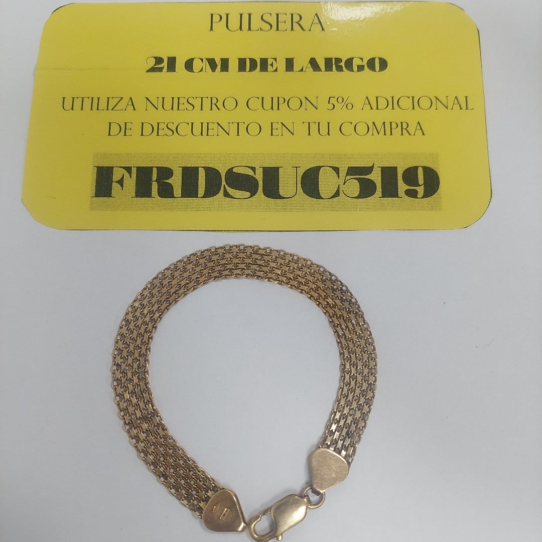 PULSERA ORO 18 K 12.9 GRMS (SEMINUEVO)