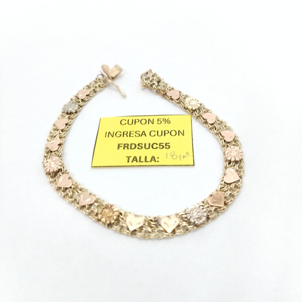 PULSERA ORO 14 K 9,70 GRMS (SEMINUEVO)