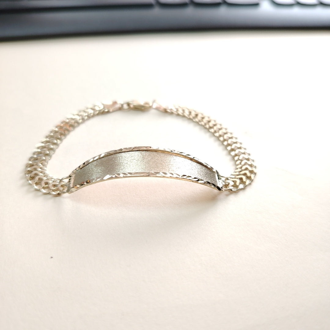 PULSERA ESCLAVA CHINO 14K 21 CM 9.8 GR (NUEVO)