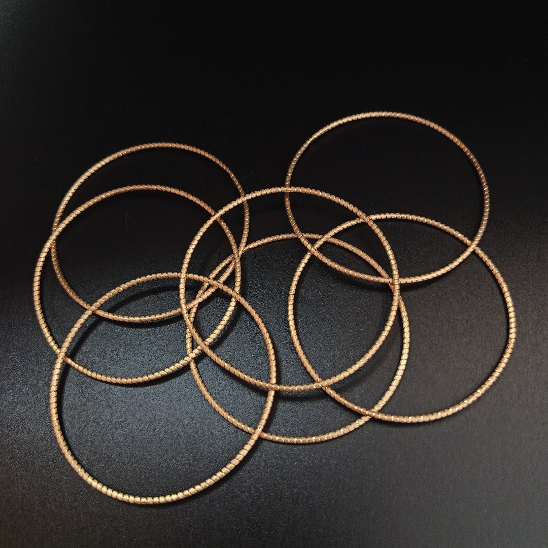 SEMANARIO DE PULSERAS ORO 14 K 29.4 GRMS (SEMINUEVO)