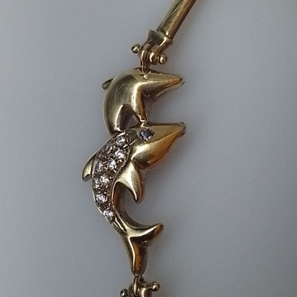 PULSERA ORO 14 K 8,20 GRMS (SEMINUEVO)