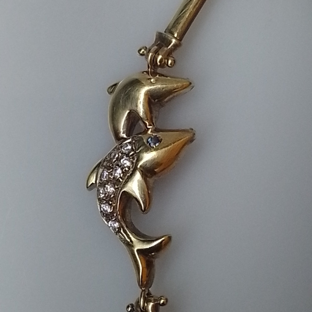 PULSERA ORO 14 K 8,20 GRMS (SEMINUEVO)