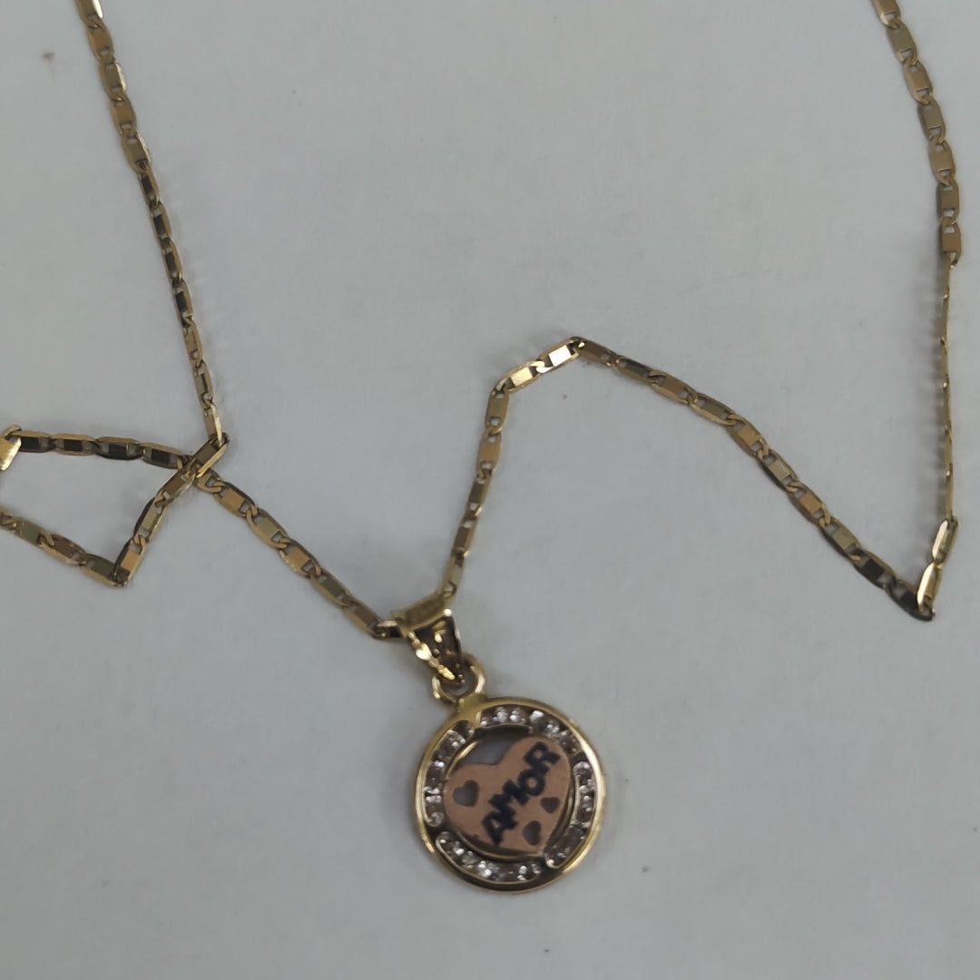 CADENA ORO 14 K 2.6 GRMS (SEMINUEVO)