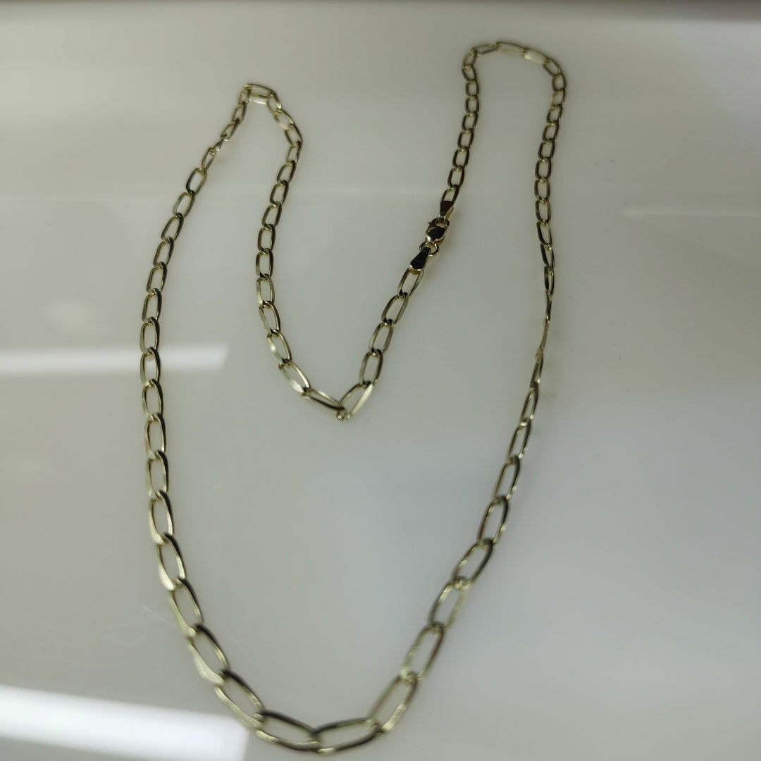 CADENA ESLABON 14K 55 CM 6.5 GR (NUEVO)