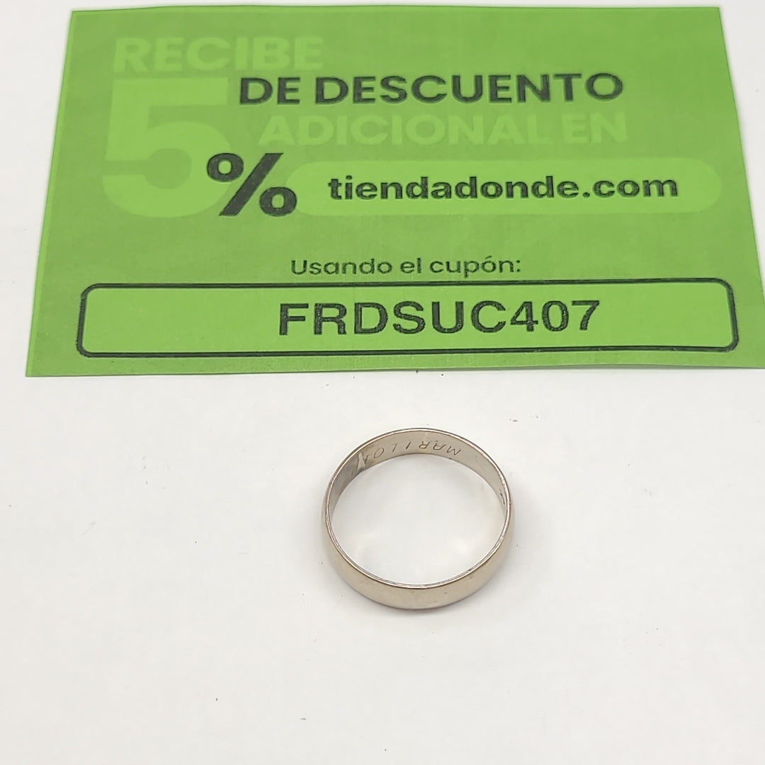 ARGOLLA ORO 14 K 4,20 GRMS (SEMINUEVO)