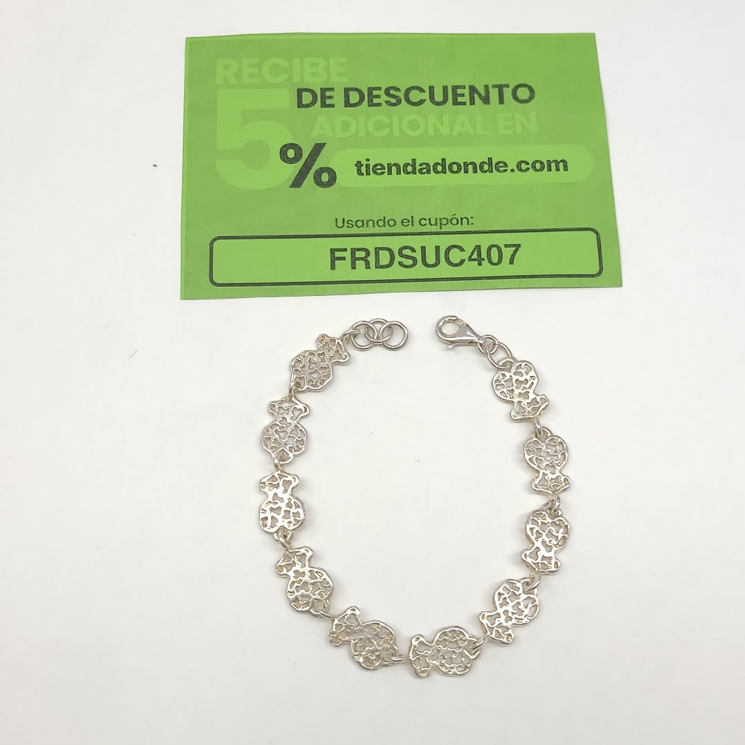 PULSERA PLATA 7.9 GRMS (SEMINUEVO)
