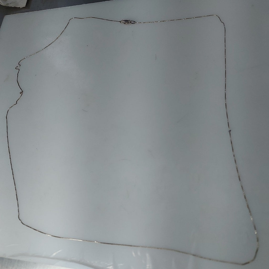 CADENA ORO BLANCO 14 K 1,90 GRMS (SEMINUEVO)