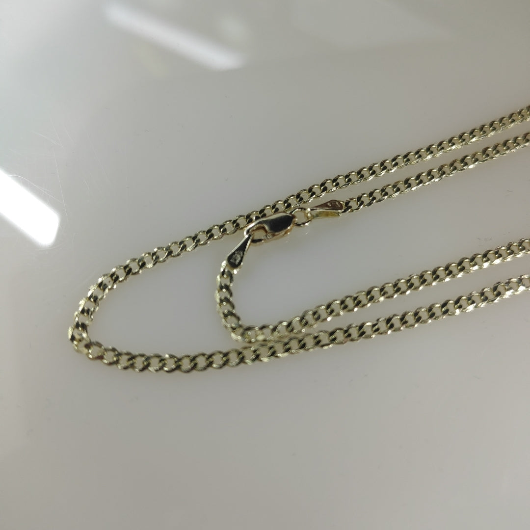 CADENA BARBADA 14K 55 CM 5.1 GR (NUEVO)