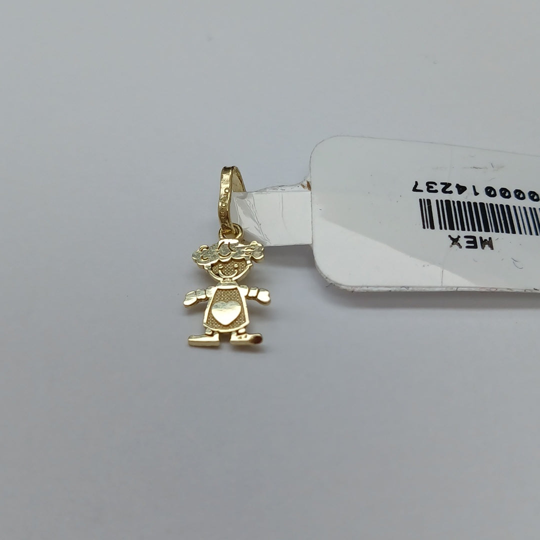 DIJE NIÑA 10K 0.3 GR (NUEVO)