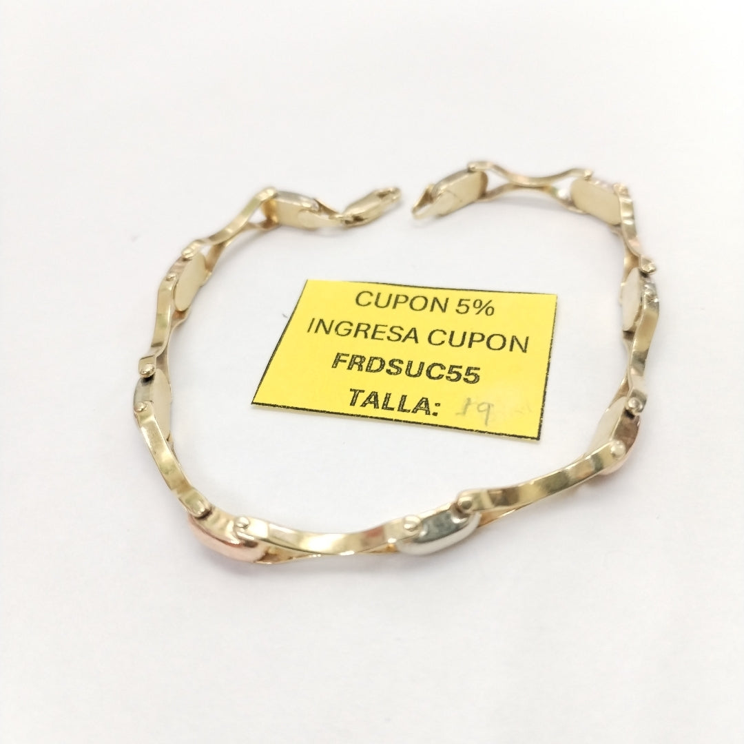 PULSERA ORO 14 K 7,60 GRMS (SEMINUEVO)