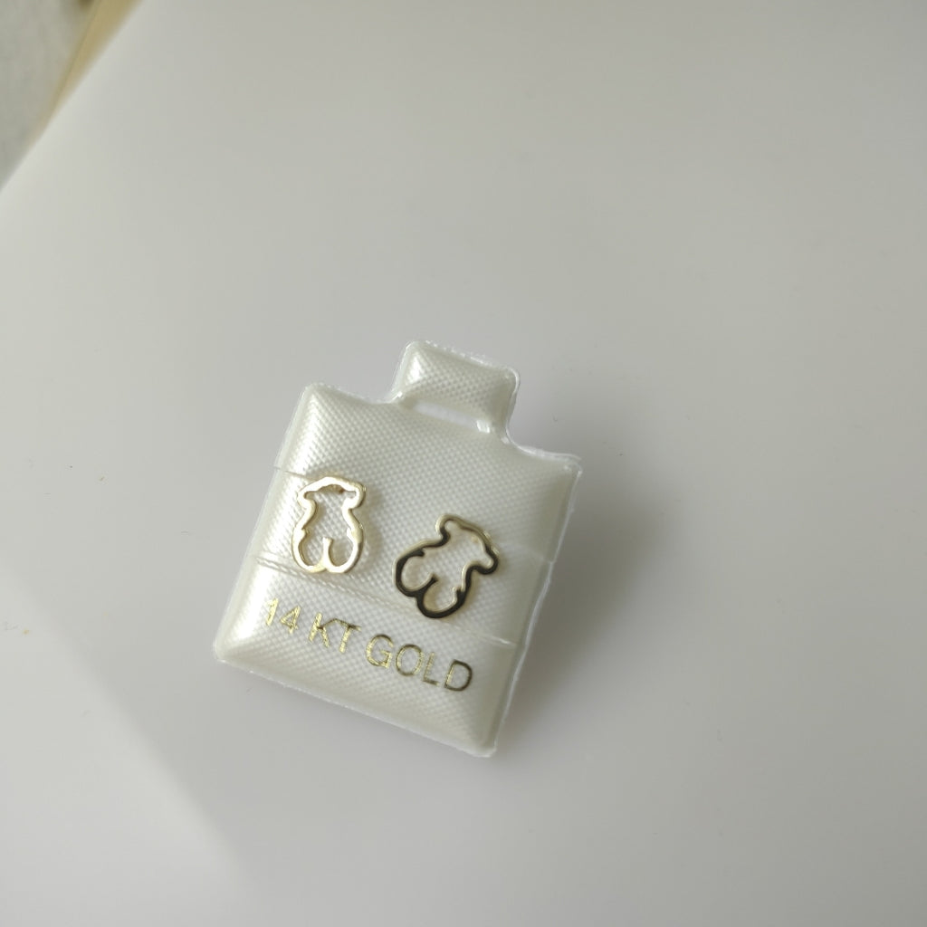 BROQUELES ORO 14K 0.8 (NUEVO)