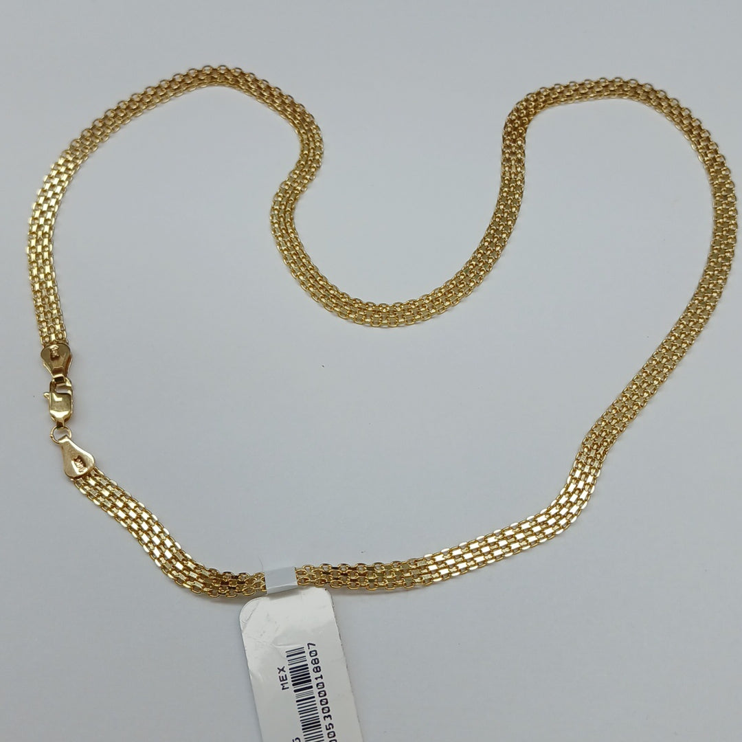 CADENA ESPECIAL 14K 50 CM 11.5 GR (NUEVO)