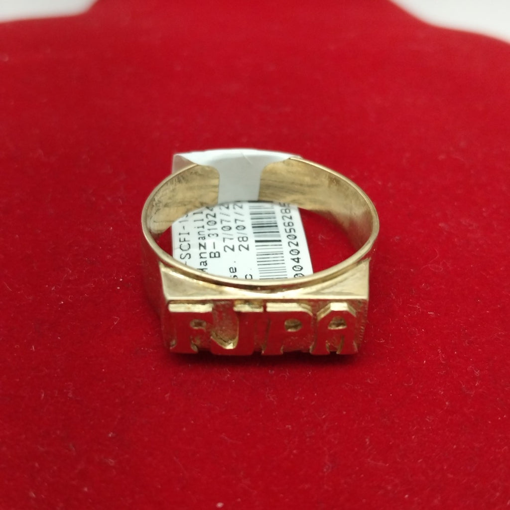 ANILLO ORO 14 K 6.4 GRMS (SEMINUEVO)