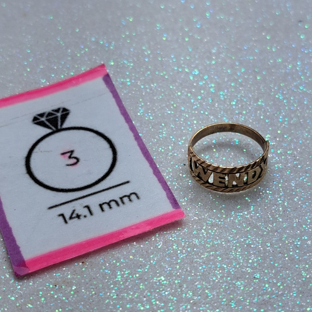 ANILLITO ORO 10 K 1,00 GRMS (SEMINUEVO)