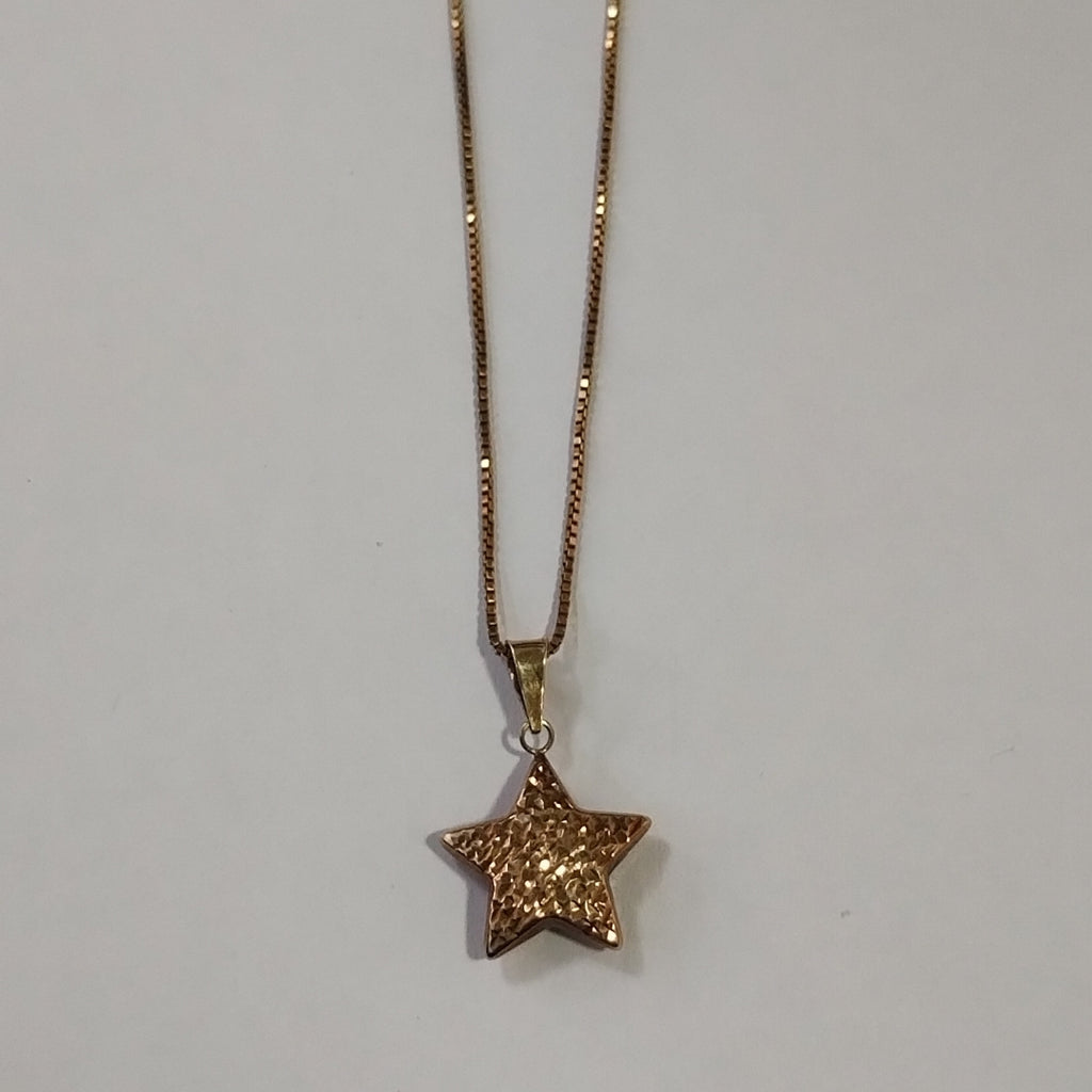 CADENA, DIJE ORO 10 K 2.6 GRMS (SEMINUEVO)