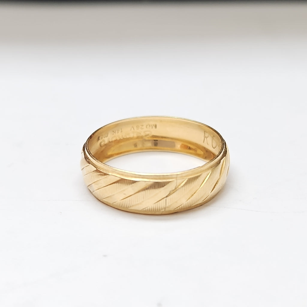 ARGOLLA ORO 14 K 1,80 GRMS (SEMINUEVO)