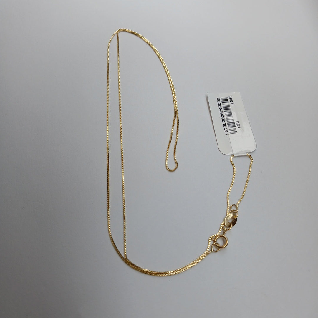 CADENA VENECIANO 14K 55 CM 1.7 GR (NUEVO)