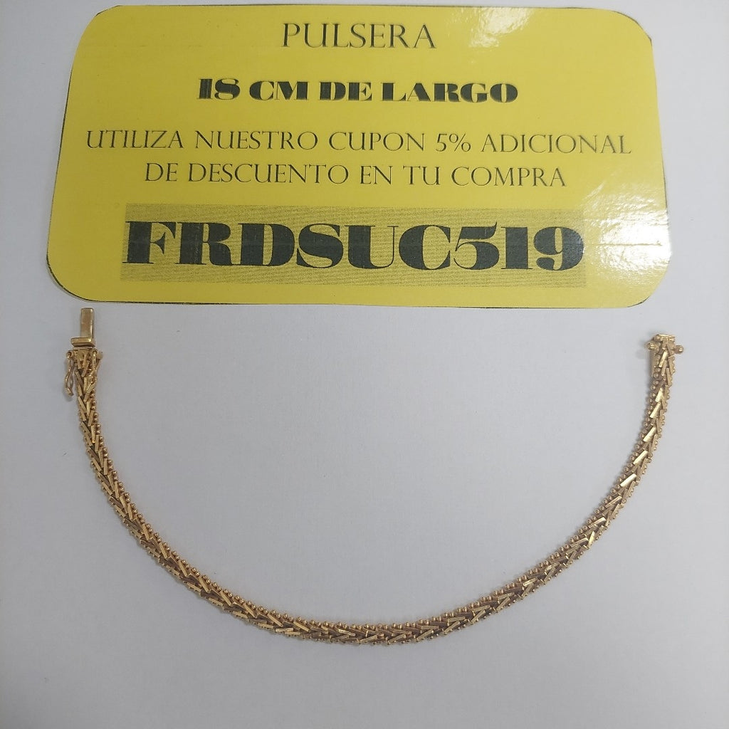 PULSERA ORO 18 K 11 GRMS (SEMINUEVO)