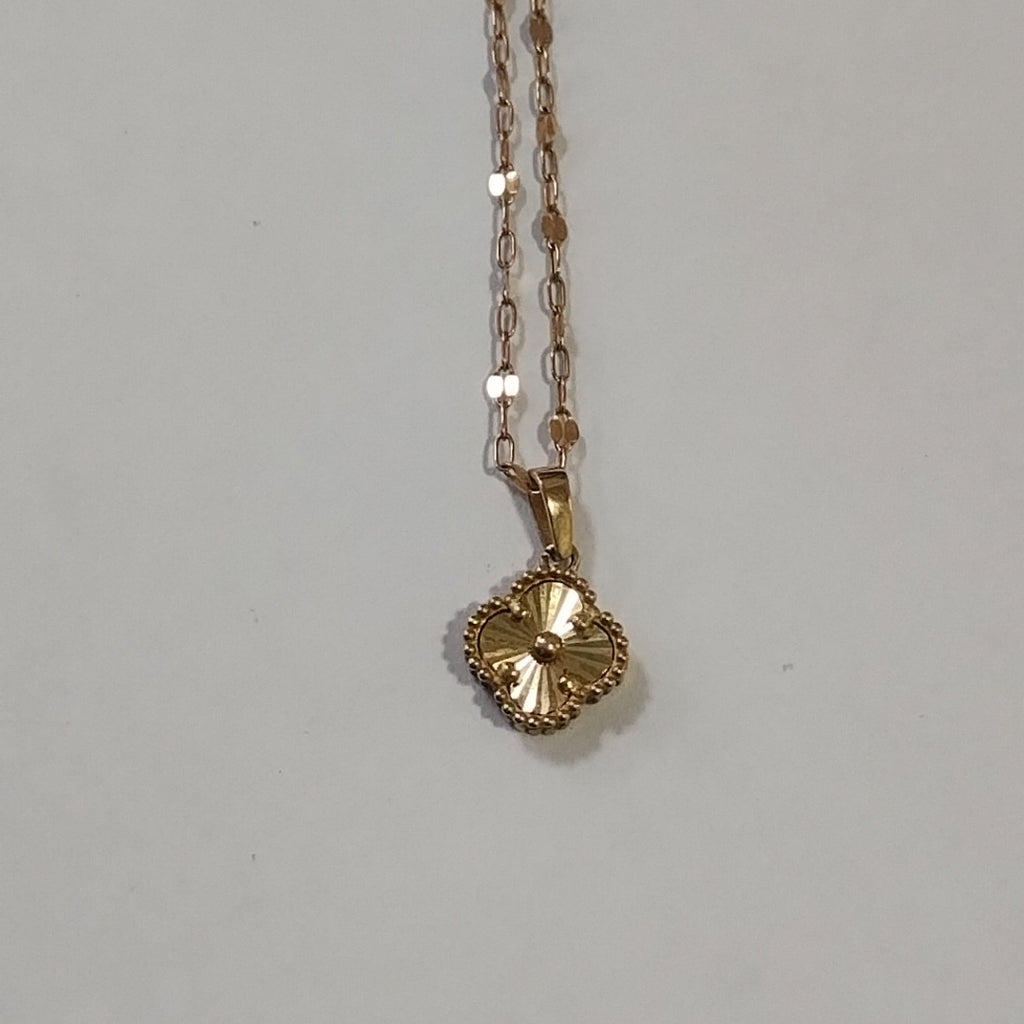 CADENA, DIJE ORO COMBINADO 10 K 2 GRMS (SEMINUEVO)