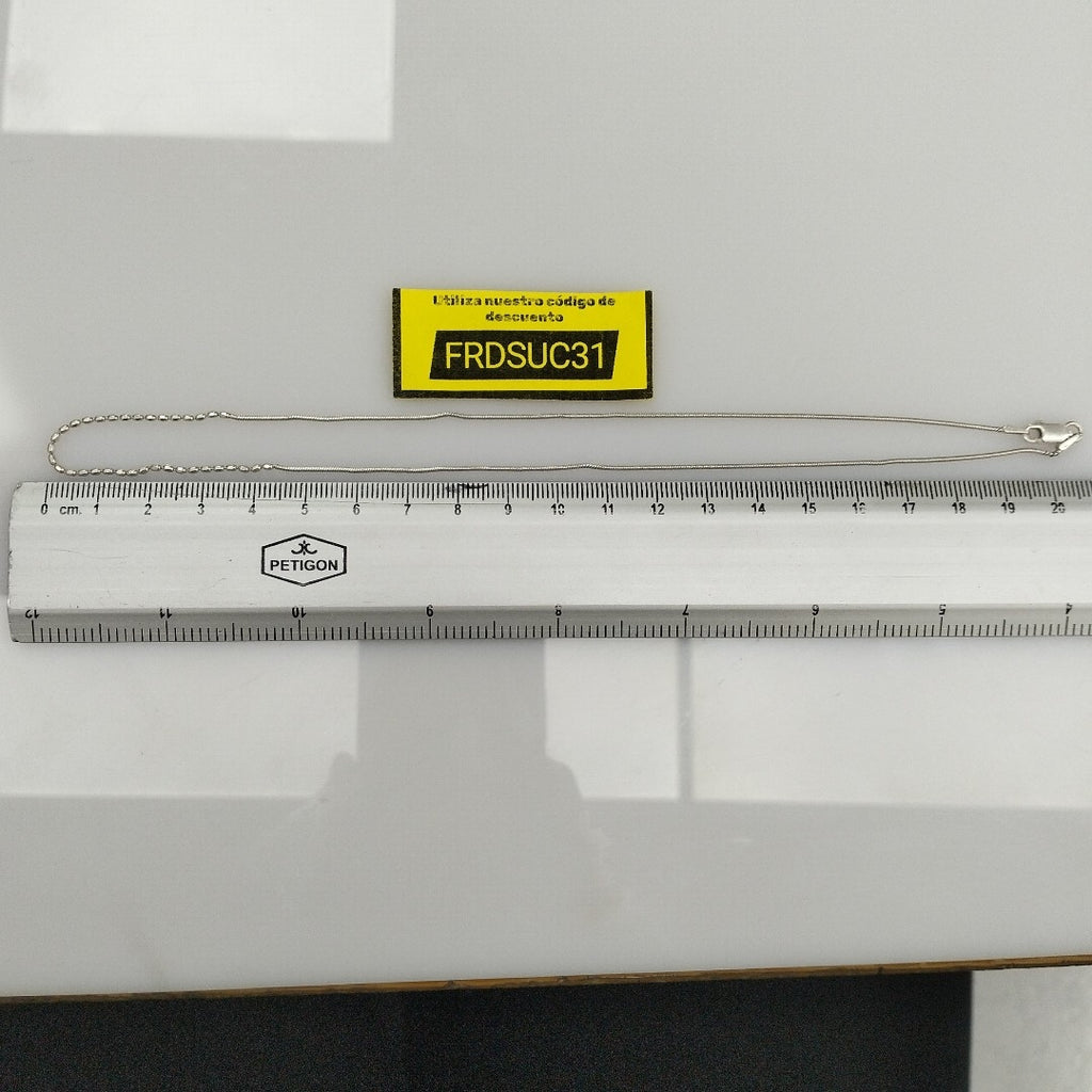 GARGANTILLA PLATA 3,60 GRMS (SEMINUEVO)