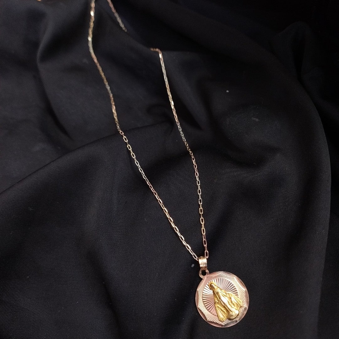 CADENA, DIJE ORO 10 K 3.9 GRMS (SEMINUEVO)