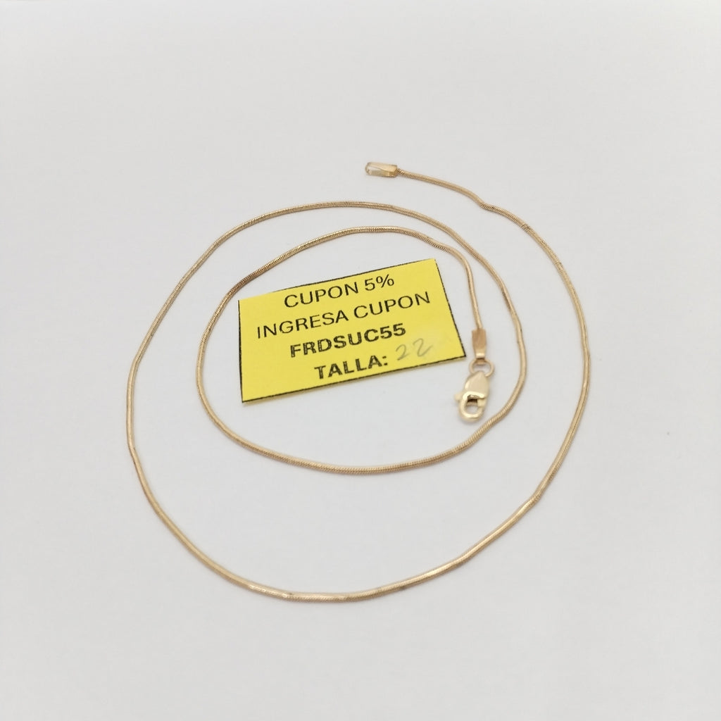 CADENA ORO 14 K 3,50 GRMS (SEMINUEVO)