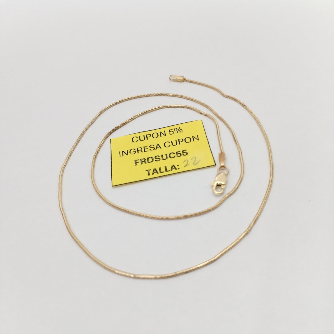 CADENA ORO 14 K 3,50 GRMS (SEMINUEVO)